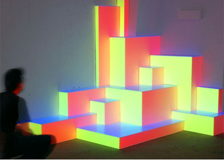 Illustration for article titled Augmented Reality Sculpture Makes You Think You Are Tron